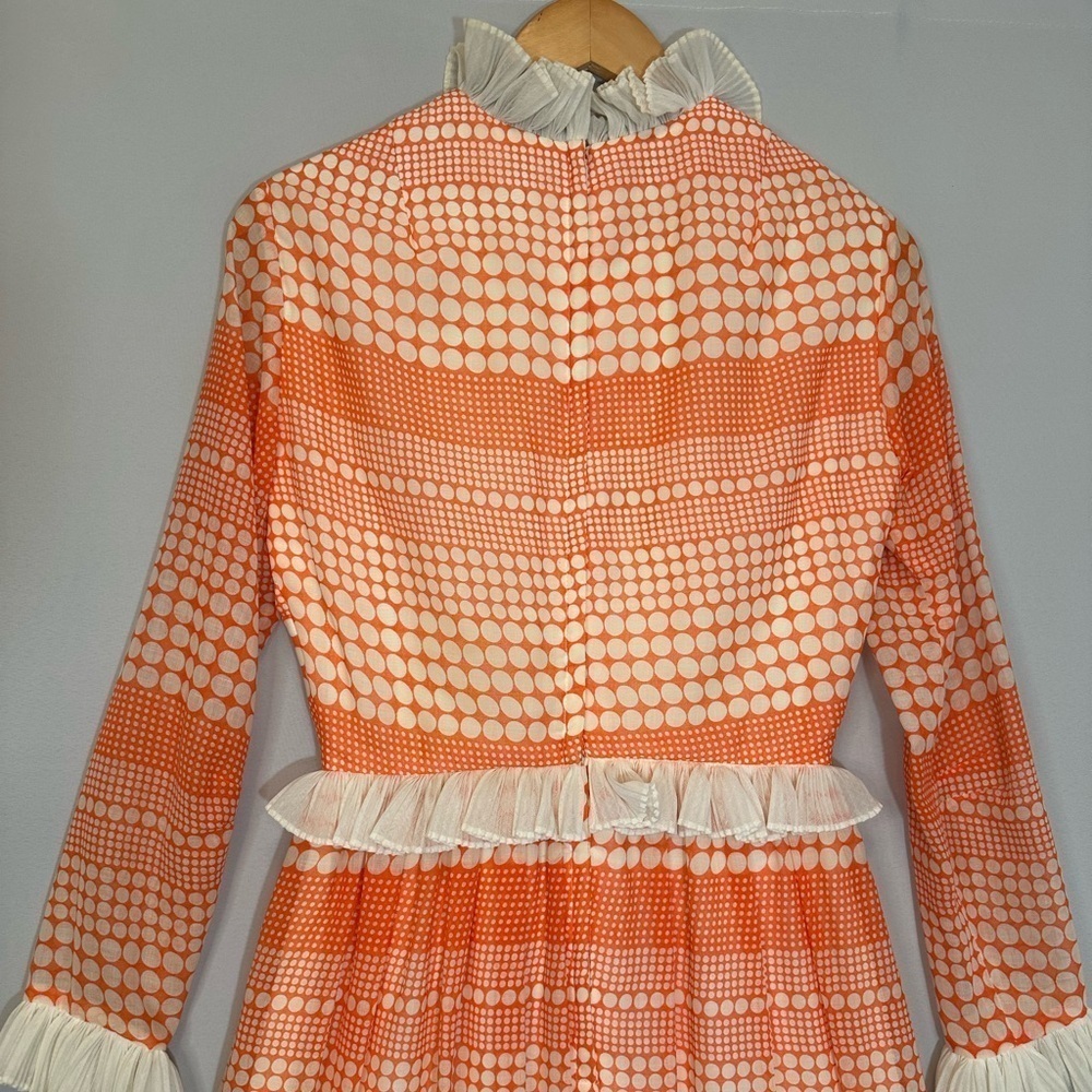 Miss Elliette Women Size M Victorian 1960’s Maxi Dress Peasant Cottagecore RARE - Picture 11 of 13